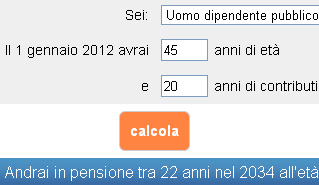 Calcolo pensione anticipata e penalizzazioni 2017