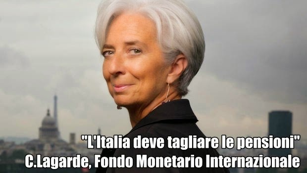 Italia deve tagliare le pensioni secondo il Fondo Monetario