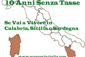10 Anni Senza Tasse per i Pensionati che si Trasferiscono al Sud Italia